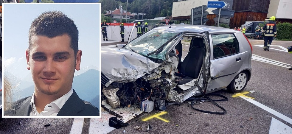 Tragico frontale tra due veicoli: Damian Leimegger è morto a soli 23 anni